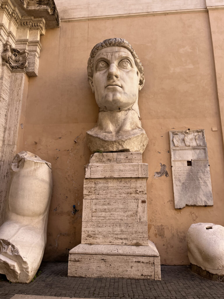 Rom - "Der Rest" Von Kaiser Konstantin in den Kapitolinischen Museen