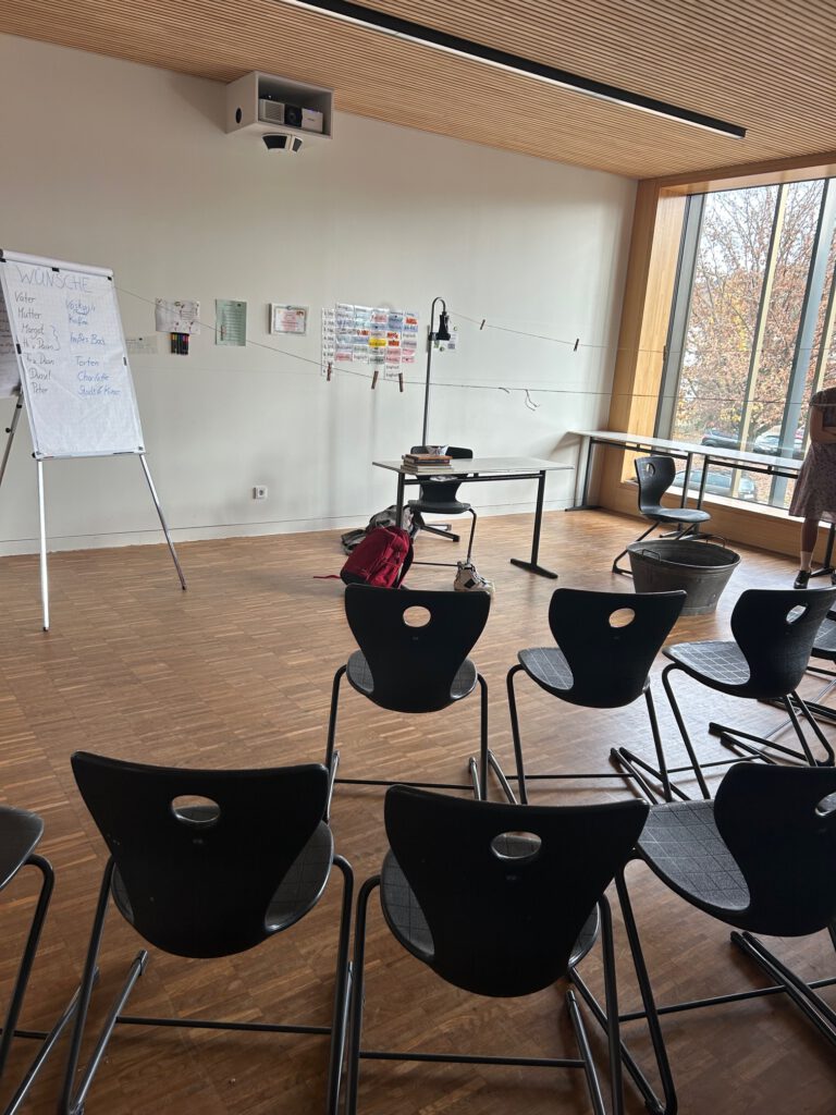 Anne Frank im Klassenraum_