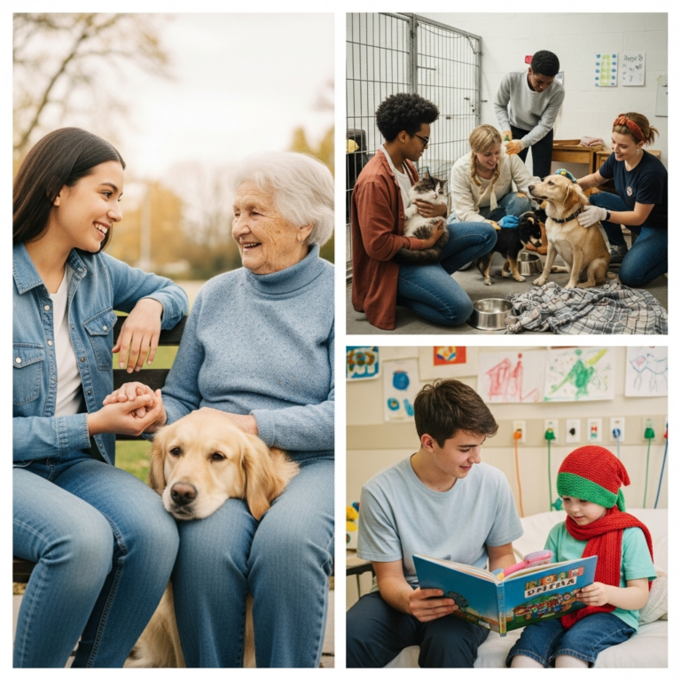 Soziales Engagement (KI generiert unter Fobizz)