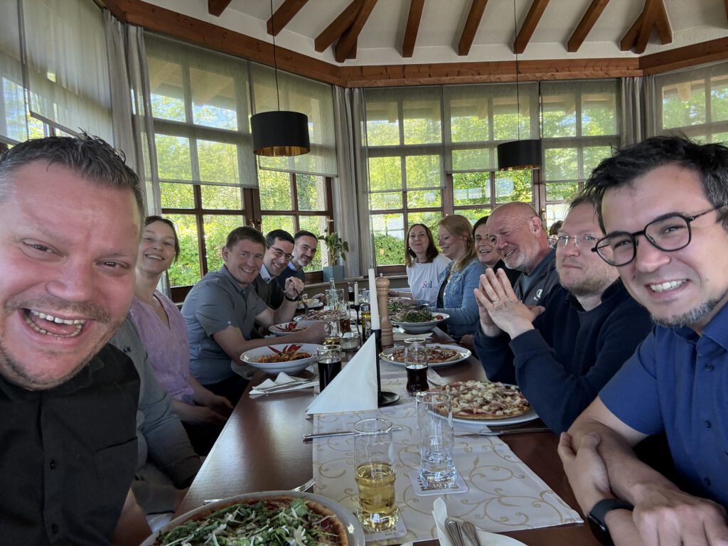 Geselliges Miteinander als wichtiges Element des kollegialen Austauschs